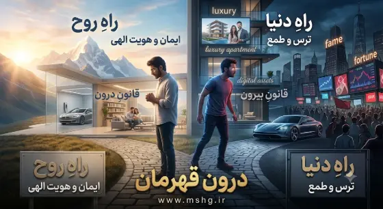 انتخاب ابدی: عیسو،عیسی و روح بر سر دوراهی